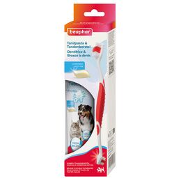 Kit brosse a dents et dentifrice Beaphar - produit boutique Beaphar