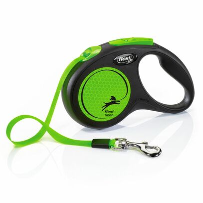 Flexi Neon vert sangle 5M